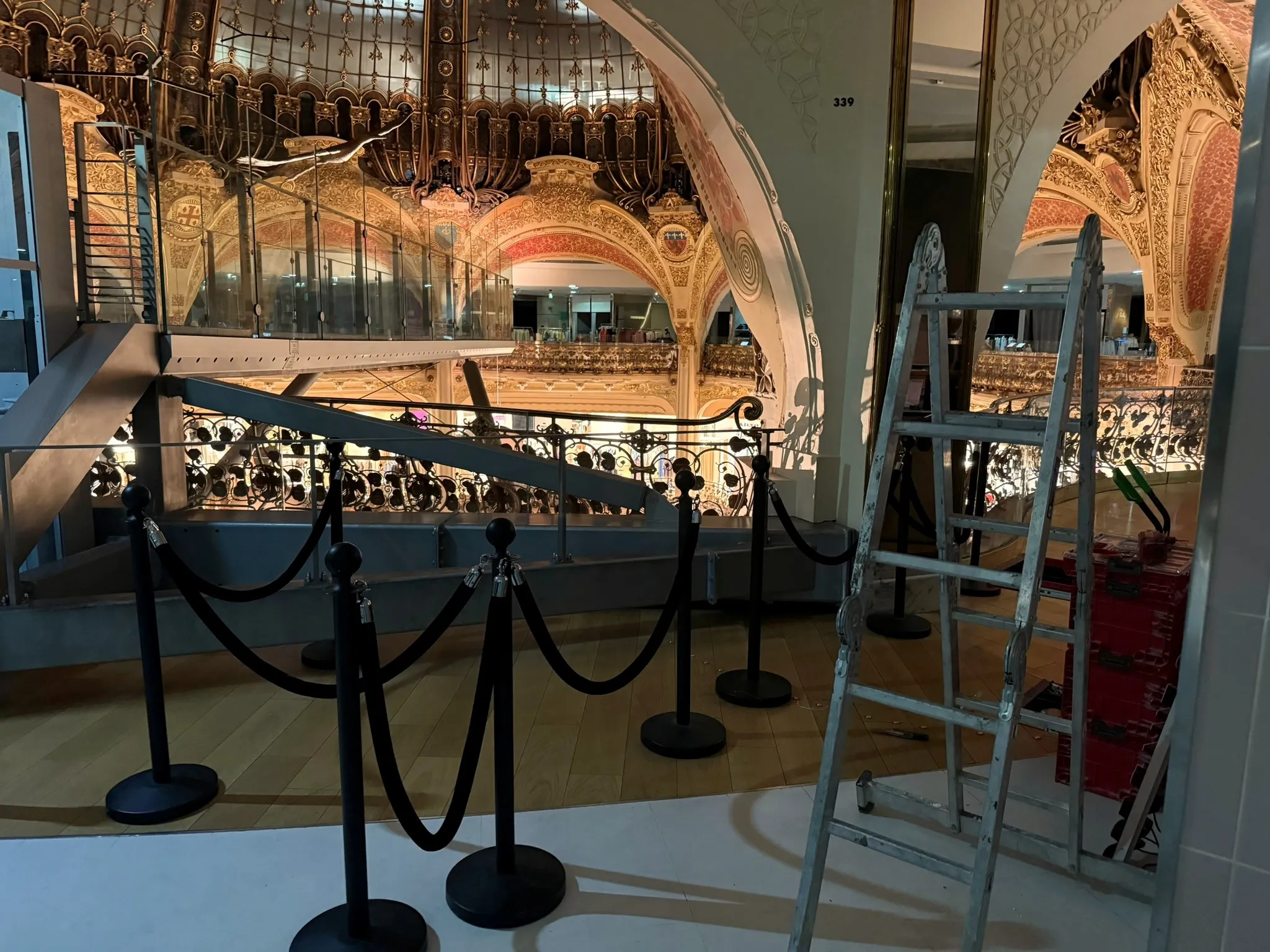 Joe & The Juice, Galeries Lafayette Paris — chantier en environnement haut de gamme